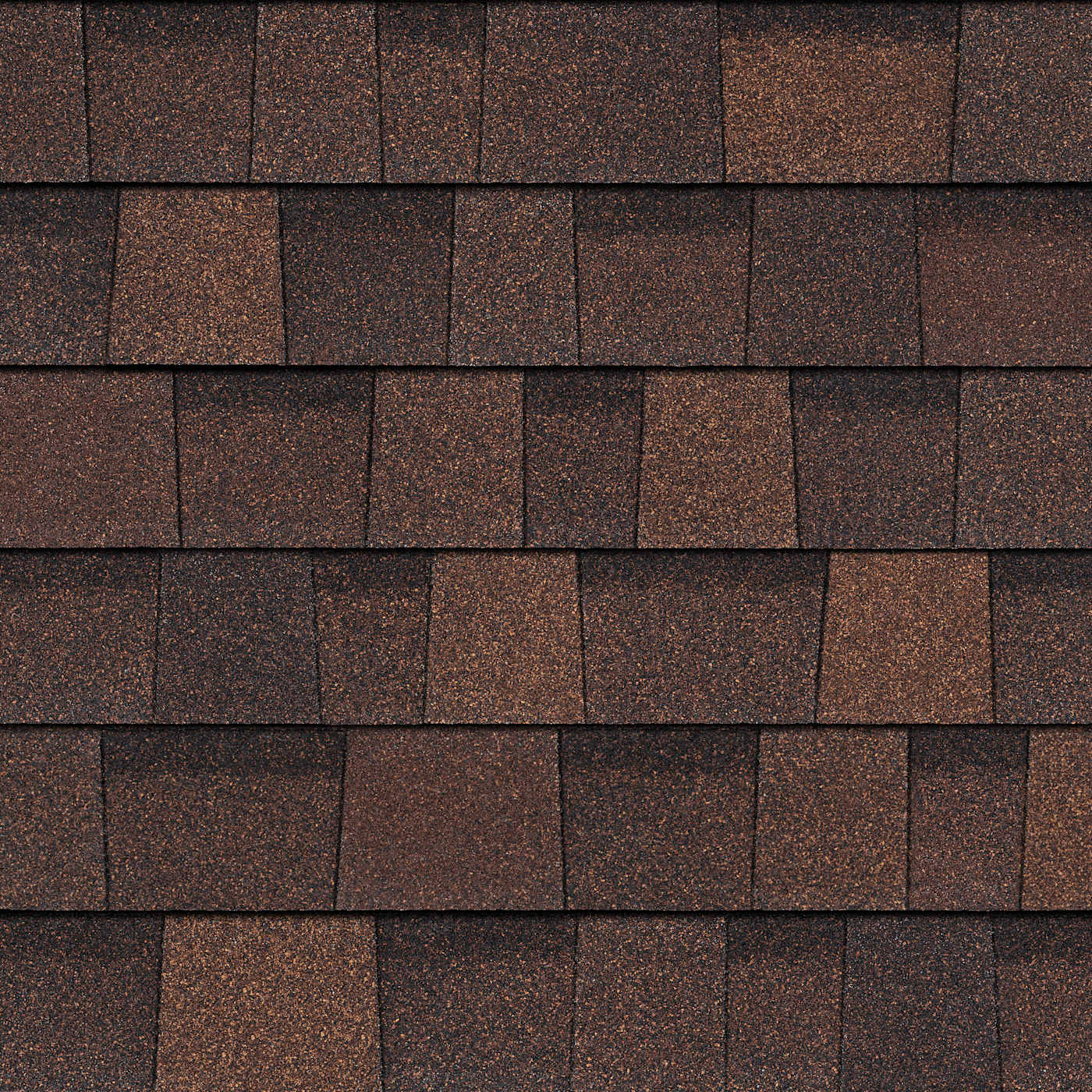 Oakridge Brownwood bitumena šindeļu krāsu paraugs