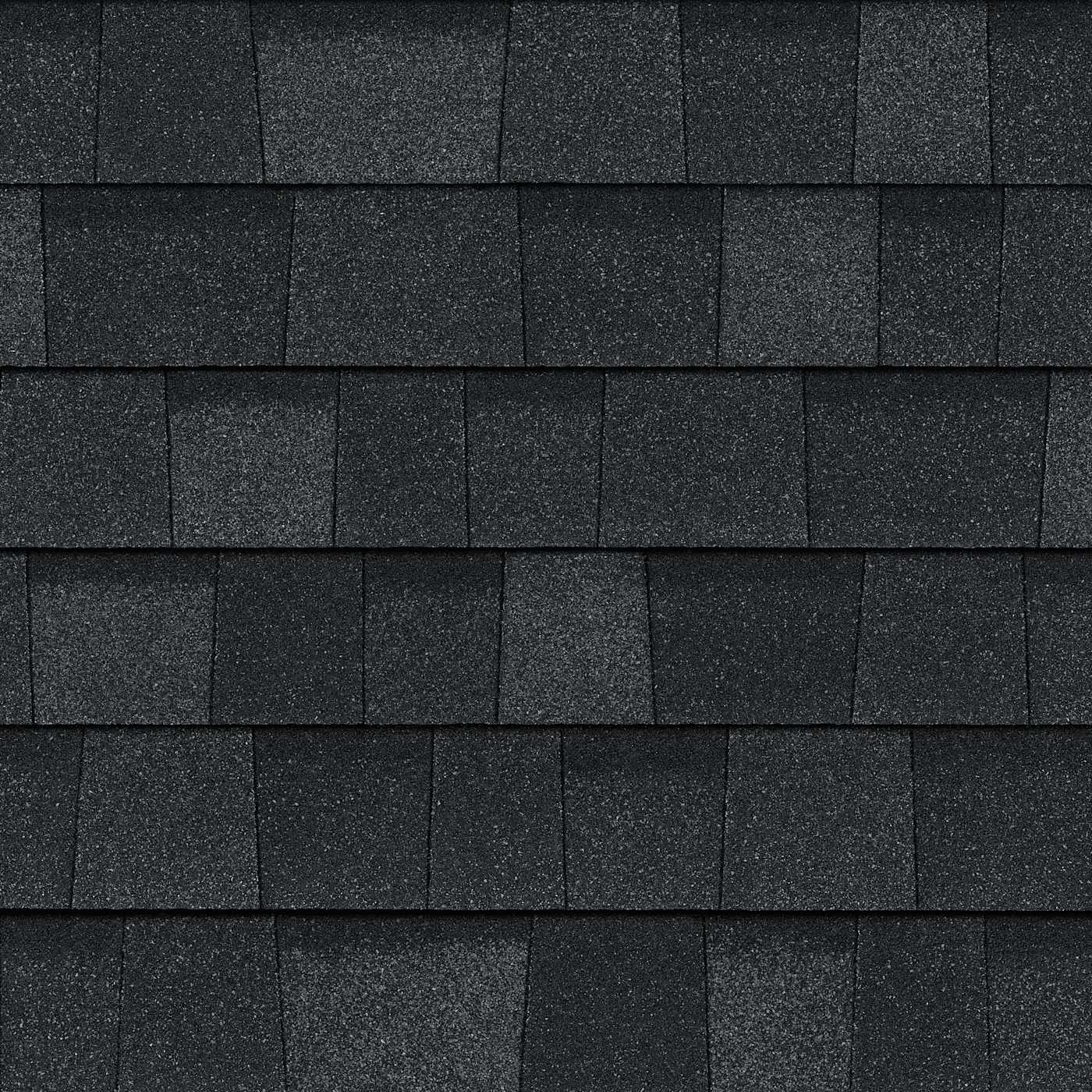 Oakridge Onyx Black bitumena šindeļu krāsu paraugs